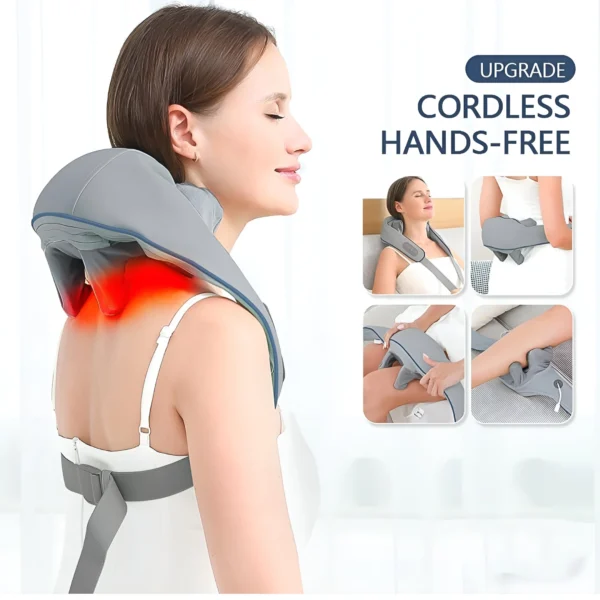 Neck & Shoulder Massagers with Heat, Electric Rechargeable - Image 2