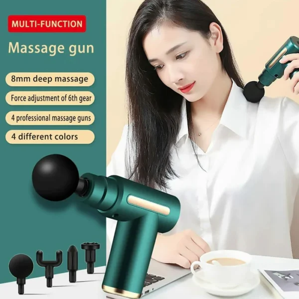 Deep Tissue Percussion Body Massage Machine For Pain Relief - Image 5